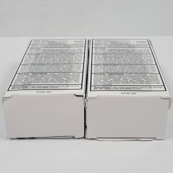 Neutrogena Retinol Moisturizer SPF 30 Sunscreen 1 Fl Oz Set of 2 NIB - Picture 5 of 5